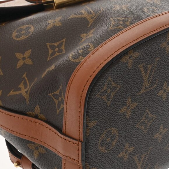 LOUIS VUITTON Monogram reverse Dauphine backpack Brown - Picture 5 of 16